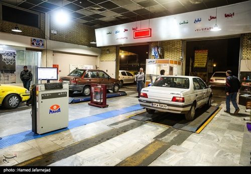 معاینه فنی خودرو