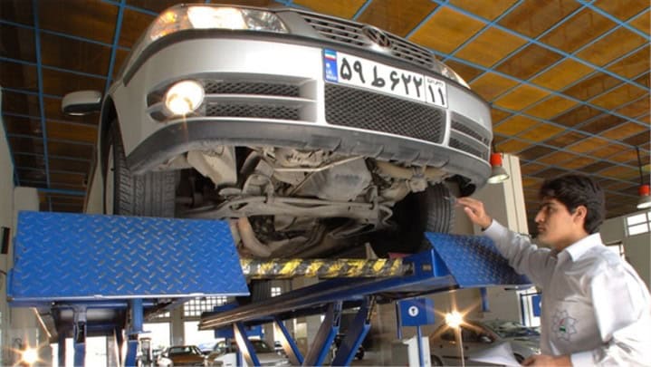 معاینه فنی خودرو